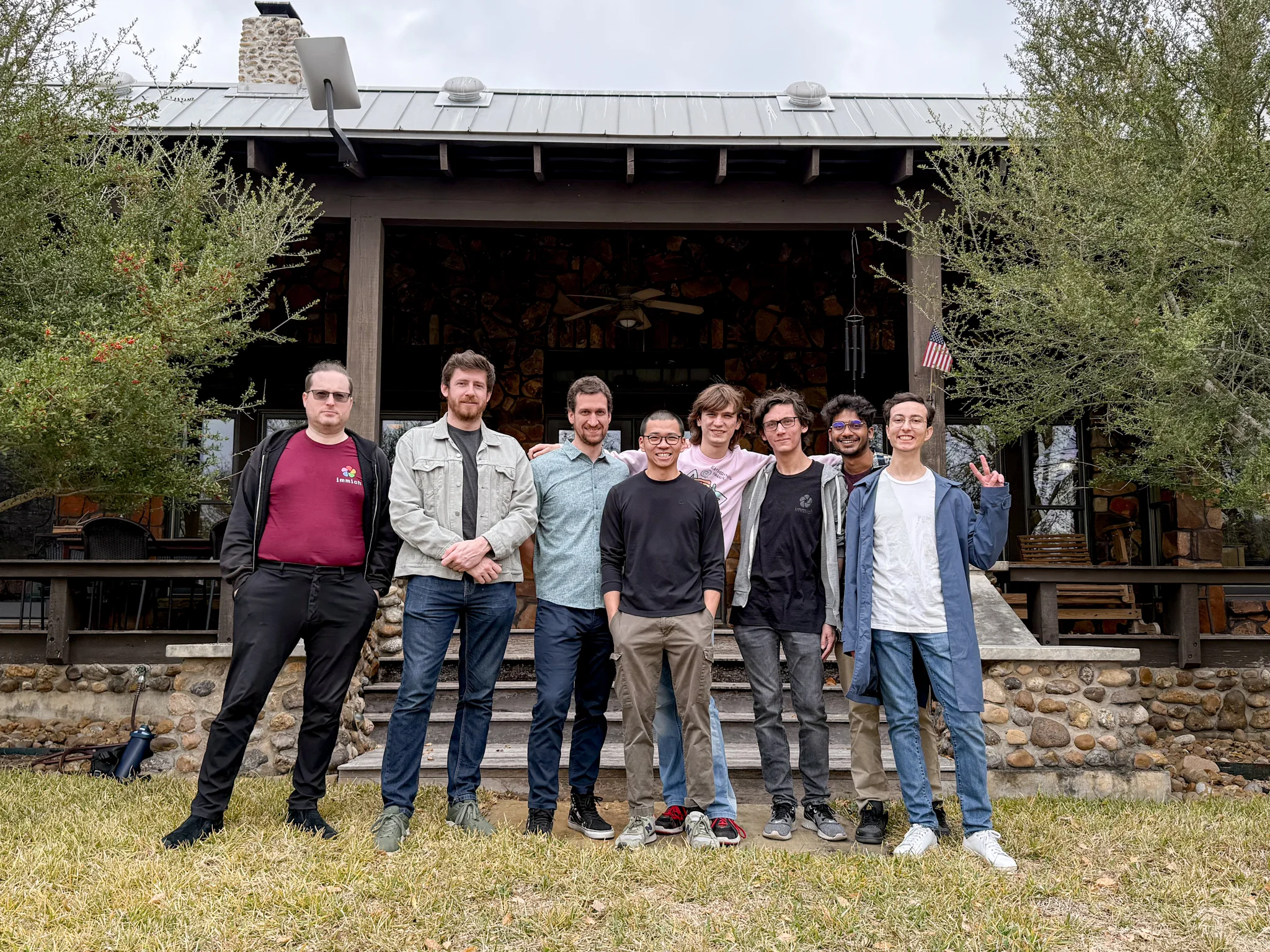 Immich Team (Chris, Zack, Jason, Alex, Paul, Daniel, Ganka, Mert, missing the Boet and the intern, Brandon :P)