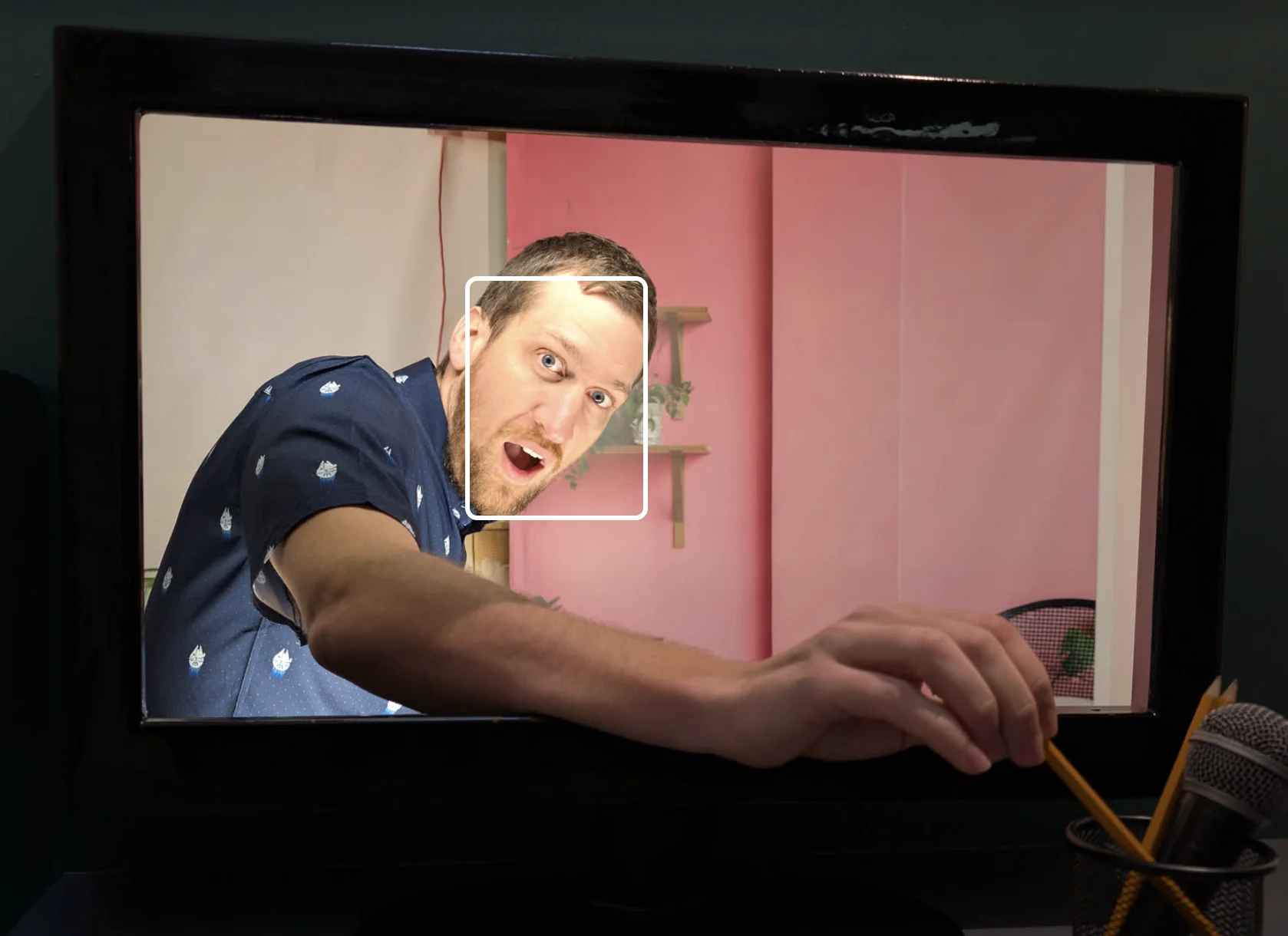 Bounding box for a face