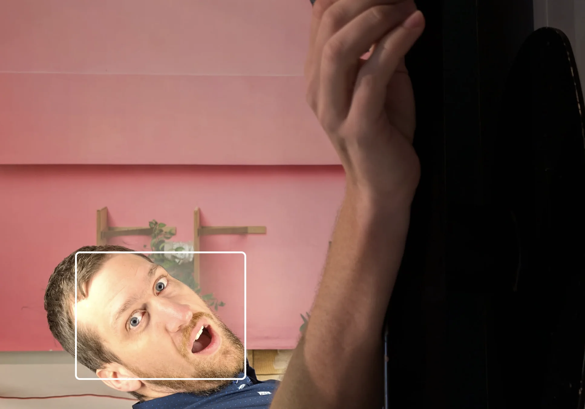 Bounding box for a race on a rotated image