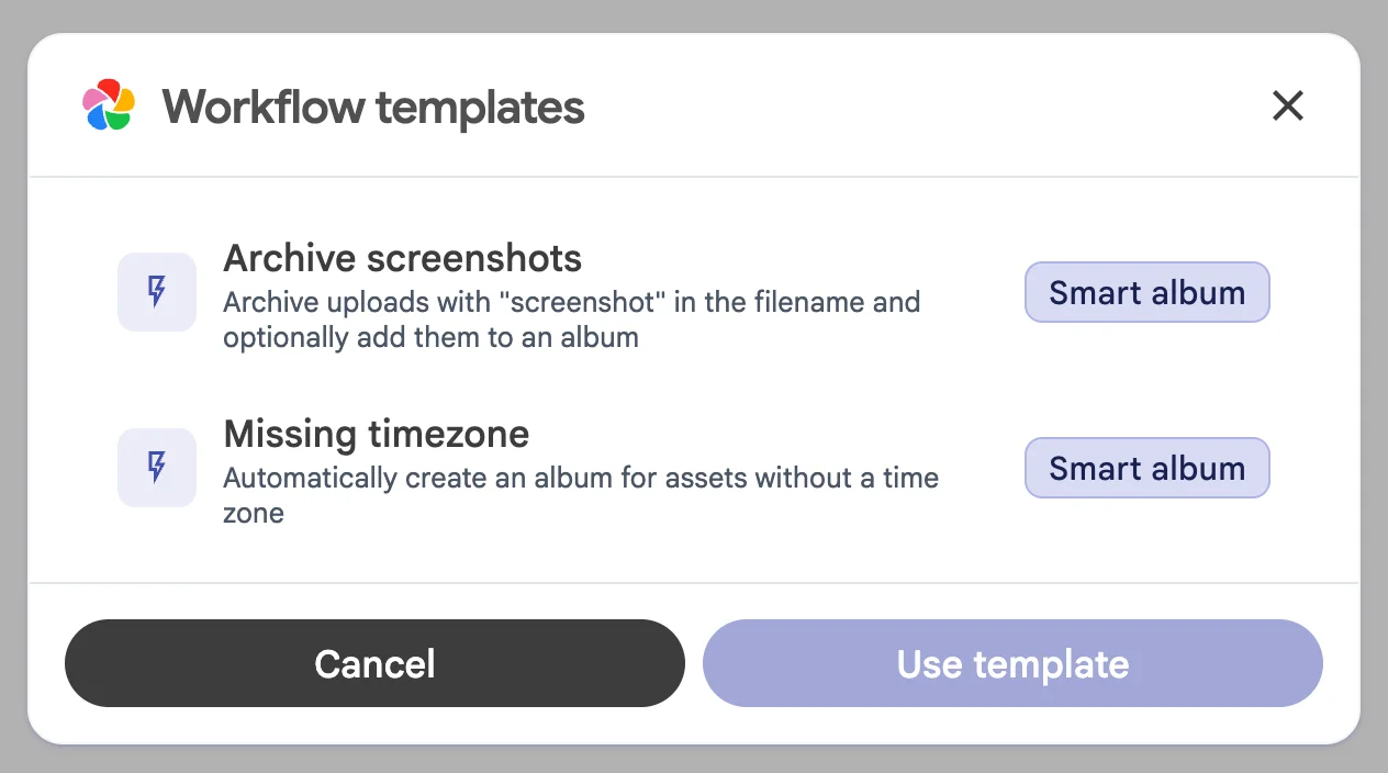 Example workflow templates